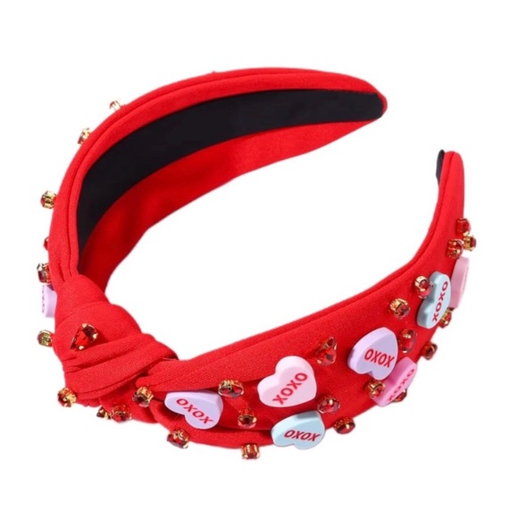 Valentine’s Day Conversation Hearts Headband - Picture 4 of 4